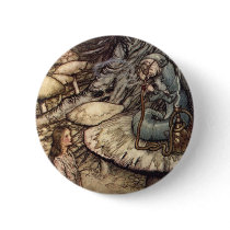 Alice and the Caterpillar Pin