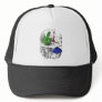 Alice and the Caterpillar Mesh Hat