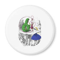 Alice and the Caterpillar Refrigerator Magnet