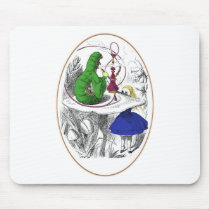 Alice and the Caterpillar Mouse Mat