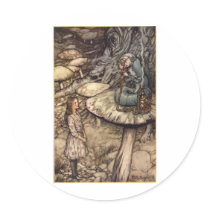 Alice and the Caterpillar Stickers