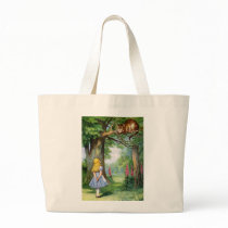 ALICE AND THE CHESHIRE CAT BAG