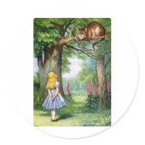 ALICE AND THE CHESHIRE CAT