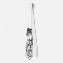 Alice and the Cheshire Cat Neckties