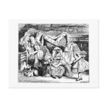 Alice and the Duchess, the Cook & the Cheshire Cat Postcards