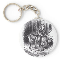 Alice and the Fawn keychains