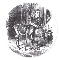 Alice and the Fawn stickers