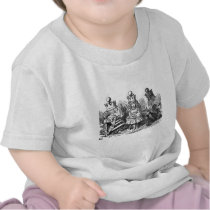 Alice and the Queens t-shirts