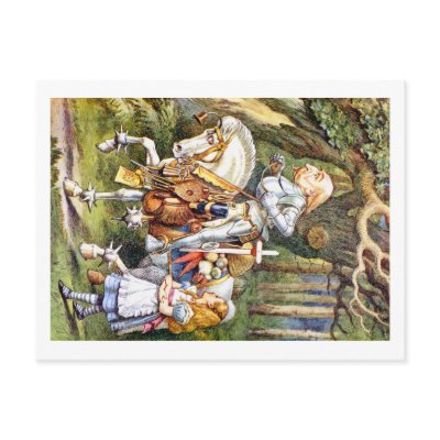 ALICE AND THE WHITE KNIGHT IN WONDERLAND by cowboylove