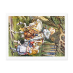 ALICE AND THE WHITE KNIGHT IN WONDERLAND postcards