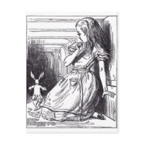 Alice and the White Rabbit postcards