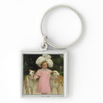 Alice Antoinette de la Mar, aged five keychains