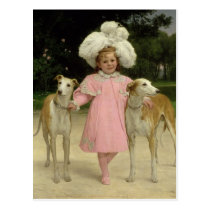 Alice Antoinette de la Mar, aged five postcards