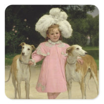 Alice Antoinette de la Mar, aged five stickers