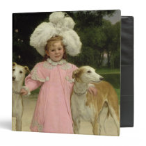 Alice Antoinette de la Mar, aged five binders