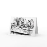 Alice at the Mad Tea Party Card