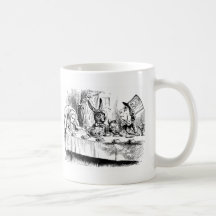 Alice at the Mad Tea Party Coffee Mugs