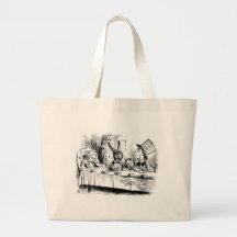 Alice at the Mad Tea Party Tote Bag