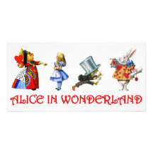 ALICE AU PAYS DES MERVEILLES PHOTOCARTES