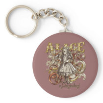 Alice Carnivale Style (Gold Version) Key Chain