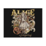 Alice Carnivale Style (Gold Version) Postcard