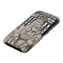 Alice dans le roi du pays des merveilles des coeur coque Case-Mate iPhone 3