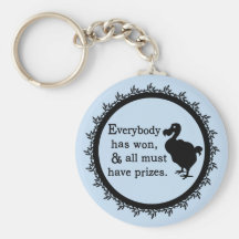 Alice Dodo Everybody Has Won Keychains