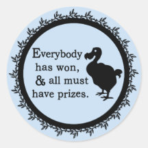 Alice Dodo Everybody Has Won Sticker