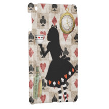 Alice Drinking Tea Wonderland iPad Mini Case