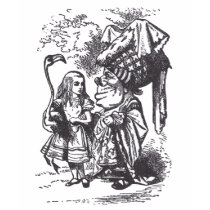 Alice, Flamingo and Duchess t-shirts