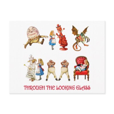 ALICE & FRIENDS THROUGH THE LOOKING GLASS by cowboylove