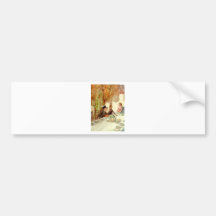 ALICE HERSELF TO THE MAD HATTER'S TEA PARTY BUMPER STICKERS