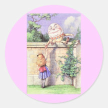 Alice & Humpty Colour Sticker