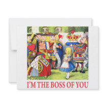 ALICE - I'M THE BOSS OF YOU