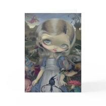 "Alice in a Bosch Wonderland" Greeting Card