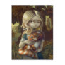 "Alice in a Da Vinci Portrait" Postcard