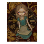"Alice in Clockwork" Postcard