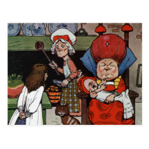 Alice in the Room of the Duchess Postcard