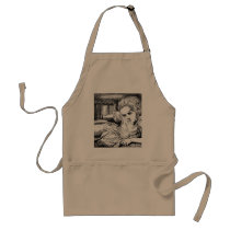 Alice in the White Rabbit's House Aprons