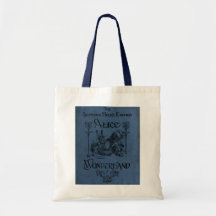 Alice in Wonderland 1905 book cover Bag