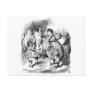Alice in Wonderland and Dodo Bird Postcard