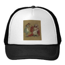 Alice in Wonderland and the Duchess and the Pig Hat