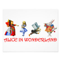ALICE IN WONDERLAND ANNOUNCEMENTS