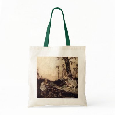 Alice in Wonderland Tote Bag by MyOtherPlanet