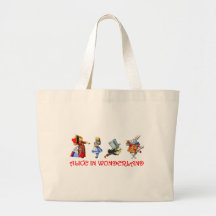 ALICE IN WONDERLAND CANVAS BAG