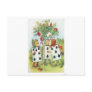 Alice in Wonderland: Cards Painting Roses Red 2 Postcard