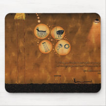 Alice in Wonderland - Curiouser and Curiouser Mouse Mats