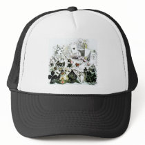 Alice in Wonderland Deck of Cards Trucker Hats