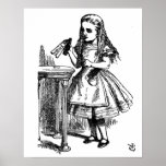 Alice in Wonderland Drink Me Large Canvas Print