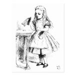 Alice in Wonderland Drink Me Post Card